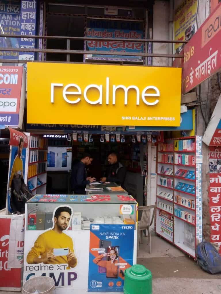 Illuminated retail signage made by Beyond Retail
