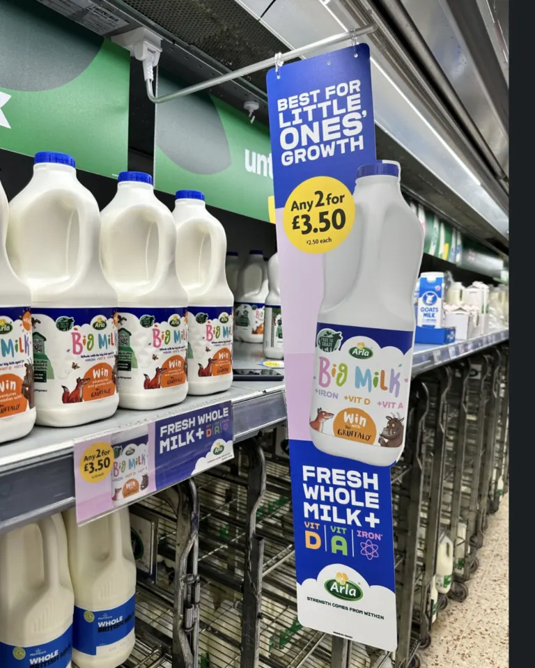 Multi-brand Grocery Retail Store Retail Displays: In-store shelf merchandising and aisle promotional elements - View 01 - made by Beyond Retail
